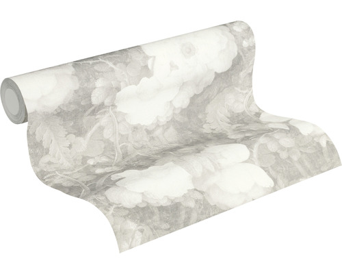 Tapetenrolle mit Blumenmuster