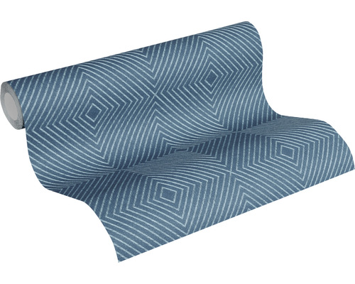 Rouleau de papier peint avec motif géométrique en losanges