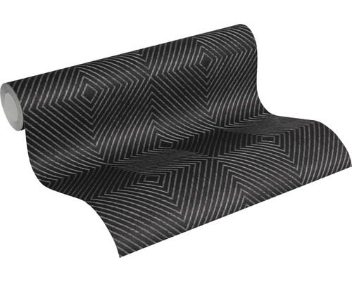 Rouleau de papier peint à motif géométrique