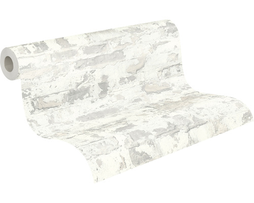 Rouleau de papier peint avec motif de briques