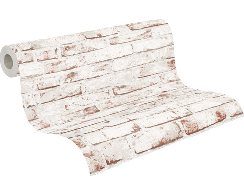 Rouleau de papier peint avec motif de briques