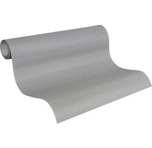 Papier peint non tissé 93676-4 Elegance Uni gris argent