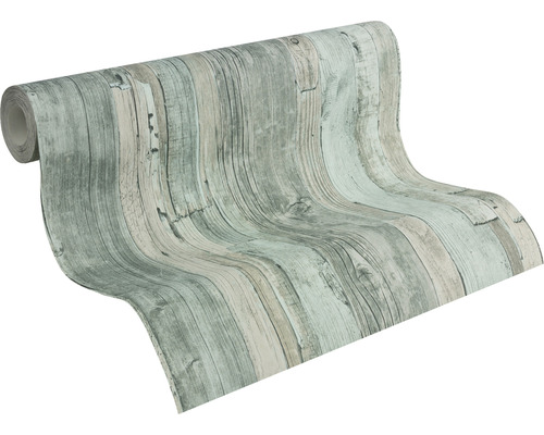 Rouleau de papier peint aspect bois