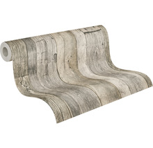 Rouleau de papier peint avec motif de planches de bois