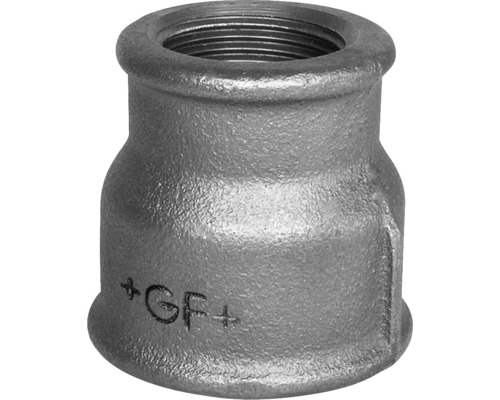 Manchon de réduction en fonte malléable Georg Fischer +GF+ n°240 2 " x 1 1/2 " FI