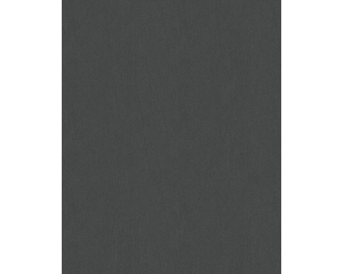 Vliestapete 81962 Giulia Novamur Uni schwarz Graue Stoffoberfläche