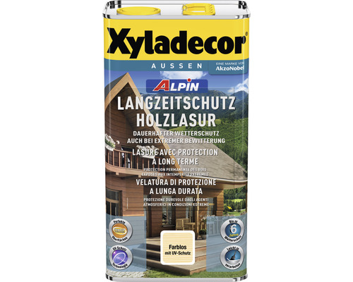 Xyladecor Lasure pour bois protection longue durée pour l''extérieur en bidon