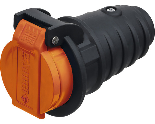 Raccord Steffen TPE T15 IP55 anthracite orange