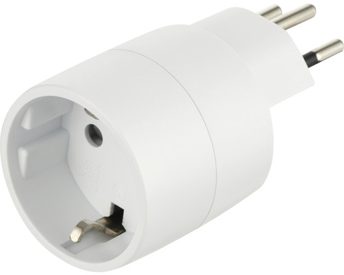 Adaptateur 220v prise EU à prise Suisse CH 3 pin irréversible 