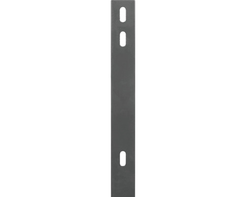 Flacheisen ALBERTS für Doppelstabmatten 40x4 mm 1060 mm Bohrabstand 400 mm anthrazit Flacheisen ALBERTS für Doppelstabmatten 40x4 mm 1060 mm Bohrabstand 400 mm anthrazit