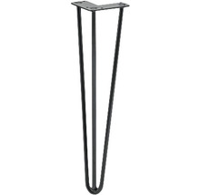 Pied de meuble Tarrox SPIDER Hairpin Ø 58 x 450 mm noir 1 pièce