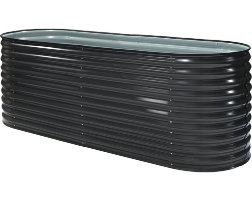 Jardinière surélevée en métal