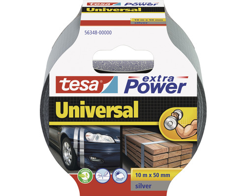 tesa extra Power Universal Reparaturband silber 10m x 50mm