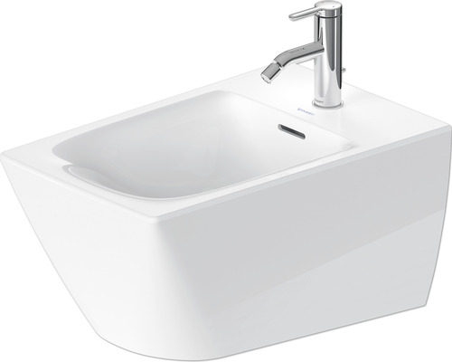 Bidet DURAVIT Viu wandhängend weiss mit Beschichtung 22921500001