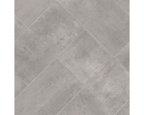 PVC-Boden Denver Fliesenoptik grau FB592 Fliesen 17,7x35,3 cm 200 cm breit (Meterware) Graue Bodenfliesen im Fischgrätenmuster