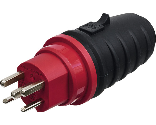 Stecker T25 anthrazit rot