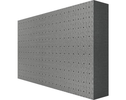 Graue Lochplatte aus Holzfaser