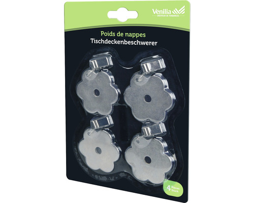 Poids de nappe, lot de 4
