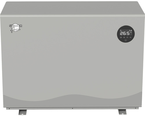 Pompe à chaleur Summer Fun pour piscines pour la régulation de la température avec affichage numérique