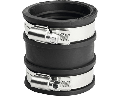 Abwasserrohrverbinder mit Rohrschelle