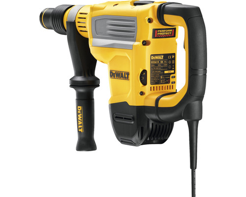 Perforateur burineur DeWalt avec câble d''alimentation et poignée supplémentaire