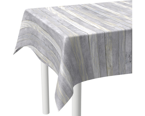 Tischdecke Style Scrap grau 200x140 cm