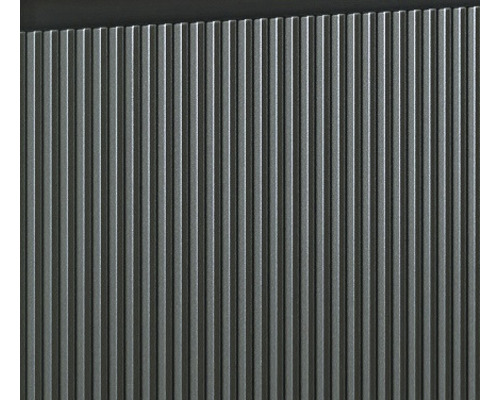 Geriffelte Metallfassade für den Aussenbereich