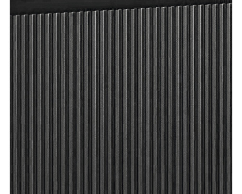 Nahaufnahme einer geriffelten Metalloberfläche