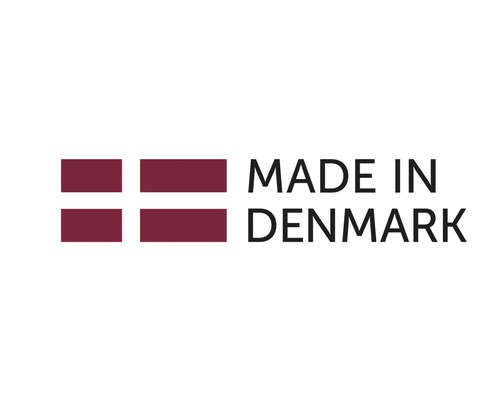 Fabriqué au Danemark, marque