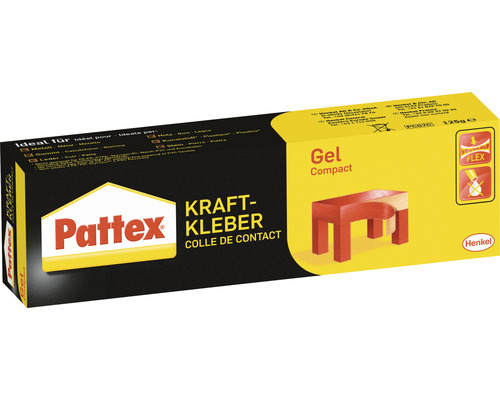 Colle forte Pattex Compact Gel 125 g Pattex colle forte Gel Compact, 125 grammes