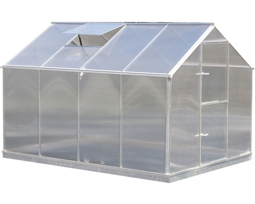 Serre avec lucarne et porte