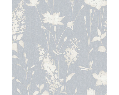 Papier peint intissé 113343 Laura Ashley Dragonfly bleu