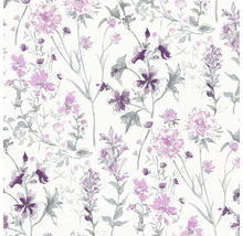 Vliestapete 113362 Laura Ashley Wild Meadow Lila