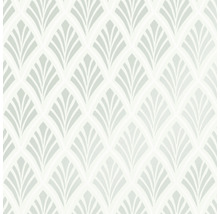 Papier peint avec motif graphique en éventail