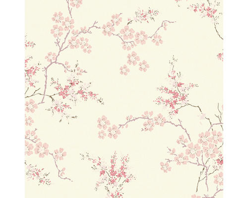 Papier peint intissé 113388 Laura Ashley Oriental rose vif