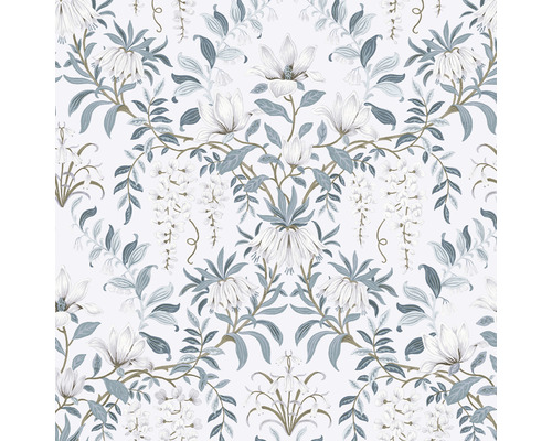 Papier peint intissé 113405 Laura Ashley Parterre blanc