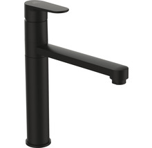 Schwarzer Waschtisch Einhebelmischer