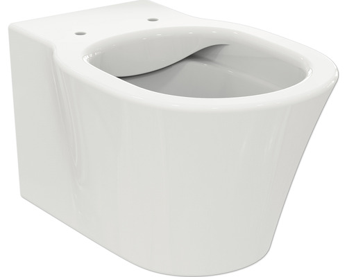 Wand-WC Ideal Standard Connect Air Tiefspüler ohne Spülrand weiss ohne WC-Sitz E228801