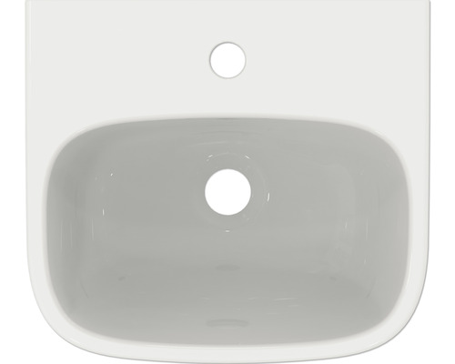 Keramikwaschbecken von oben