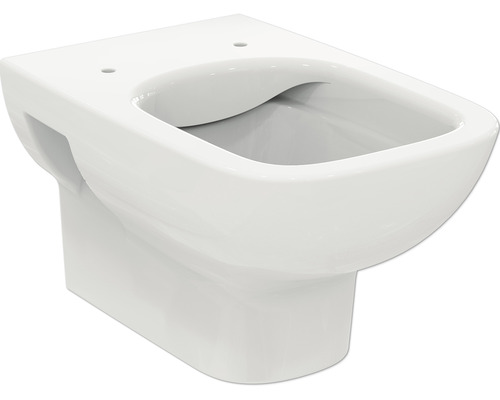 WC suspendu Ideal Standard i.life A cuvette à fond creux sans bride blanc sans abattant WC T452301