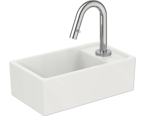 Handwaschbecken-Set Ideal Standard i.life S 37 x 21 cm weiss E2129AA