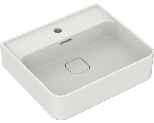 Lavabo Ideal Standard Strada II 50 x 43 cm partie inférieure poncée blanc brillant T364301