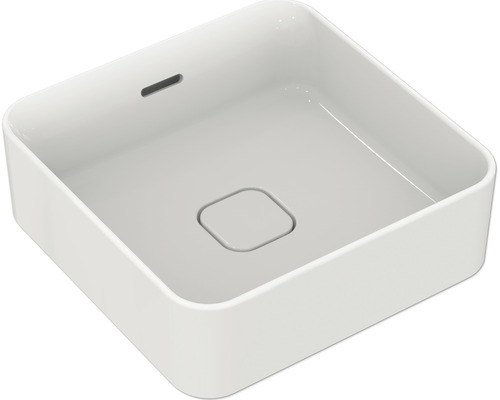 Ideal Standard Aufsatzwaschbecken Strada II 40 x 40 cm weiss glänzend T296301 Aufsatzwaschbecken aus Sanitärkeramik