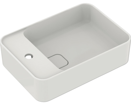 Ideal Standard Aufsatzwaschbecken Strada II 50 x 35 cm weiss glänzend T296401 Rechteckiges Aufsatzwaschbecken aus Sanitärkeramik