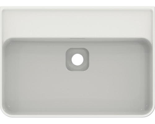 Vue de dessus d''un lavabo en céramique