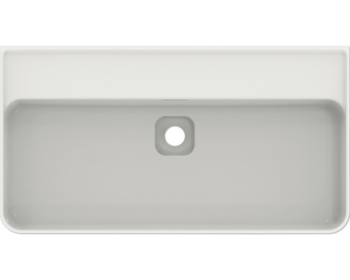 Vasque en céramique, vue de dessus