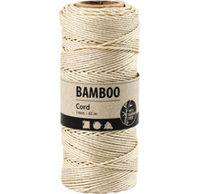 Bambuskordel, naturweiss, 1 mm, 65 m/1 Rolle-thumb-0
