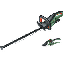 Akku Heckenschere mit Akku Gartenschere