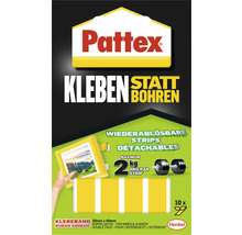Pattex Doppelseitige Klebe-Strips 20 x 40 mm 10 Streifen-thumb-0