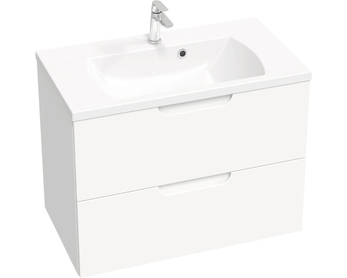 Meuble sous-vasque RAVAK SD Classic II lxhxp 80x58,5x45 cm blanc